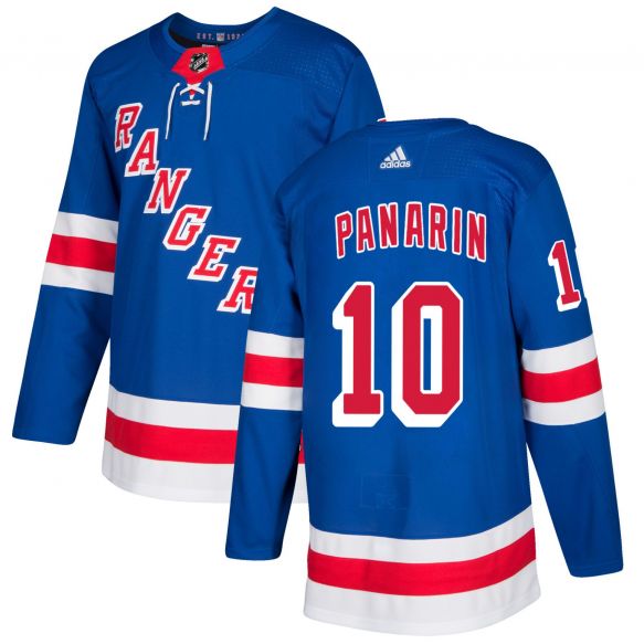 Men's New York Rangers #10 Artemi Panarin Blue Breakaway Stitched NHL Jersey